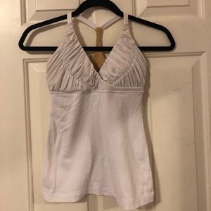Lululemon white tank top